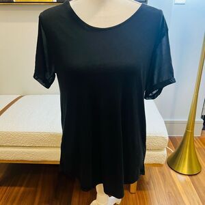 Cardigan Classic Black Women's Top size M